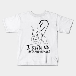 A funny squirrel for those who appreciate humor Kids T-Shirt